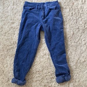 ⛄️3/$25 ⛄️ Blue corduroy pants